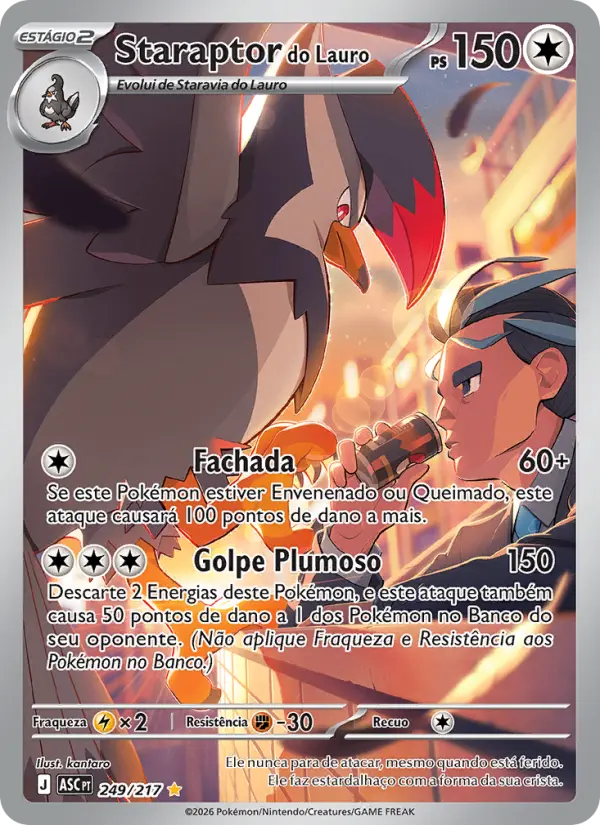 Staraptor do Lauro – Pokémon TCG