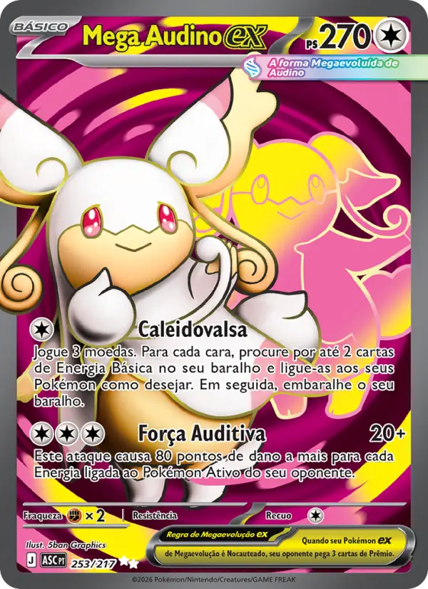 Mega Audino ex – Pokémon TCG