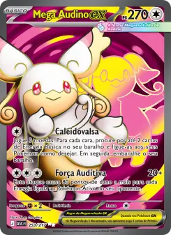 Mega Audino ex – Carta Pokémon TCG