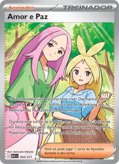 Amor e Paz – Carta Pokémon TCG