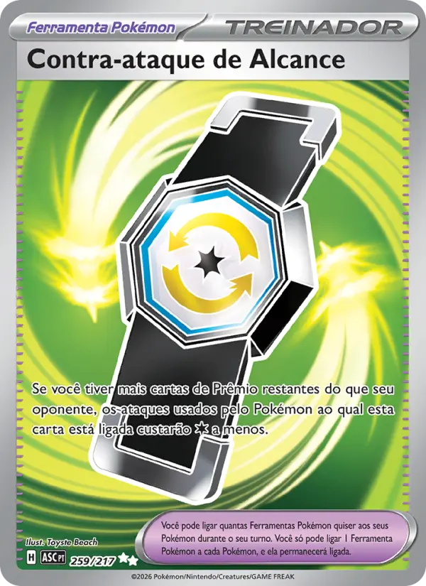 Contra-ataque de Alcance – Pokémon TCG