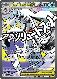 Mega Froslass ex – Carta Pokémon TCG