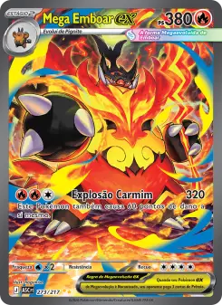 Mega Emboar ex – Carta Pokémon TCG