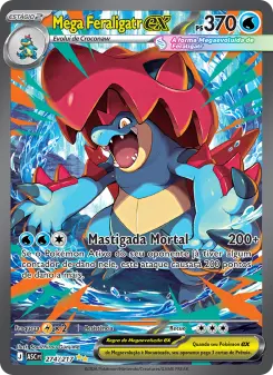 Mega Feraligatr ex – Carta Pokémon TCG