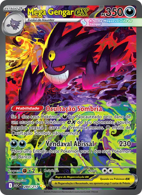 Mega Gengar ex – Pokémon TCG