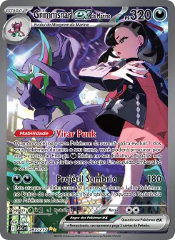 Grimmsnarl ex da Marine – Carta Pokémon TCG