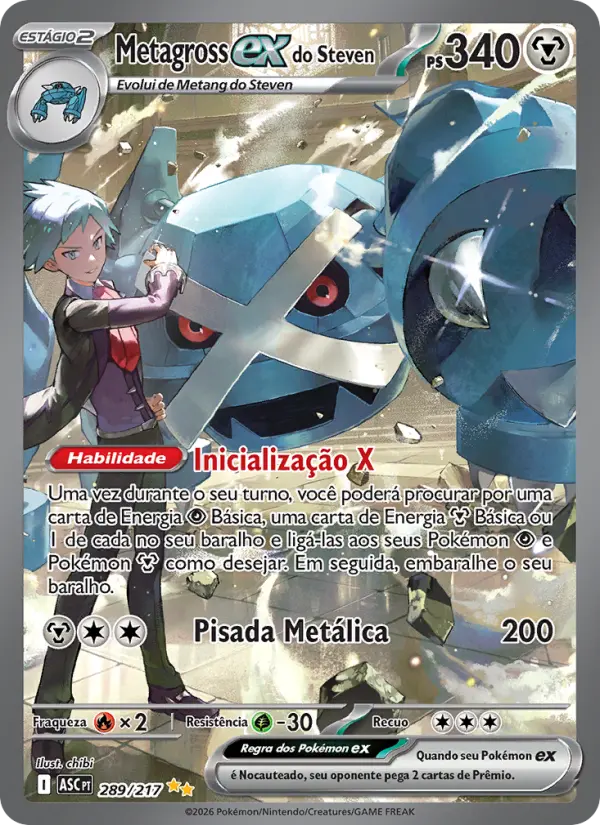 Metagross ex do Steven – Pokémon TCG