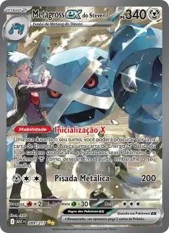 Metagross ex do Steven – Carta Pokémon TCG