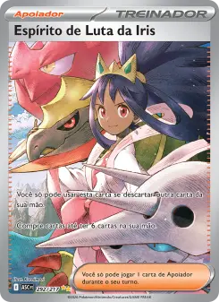 Espírito de Luta da Iris – Carta Pokémon TCG