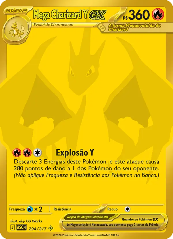 Mega Charizard Y ex – Pokémon TCG