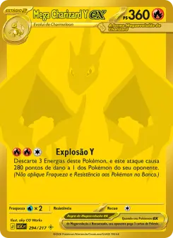 Mega Charizard Y ex – Carta Pokémon TCG