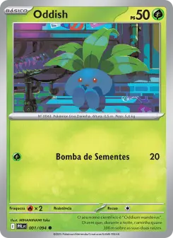 Oddish – Carta Pokémon TCG