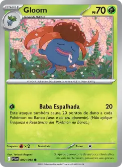 Gloom – Carta Pokémon TCG