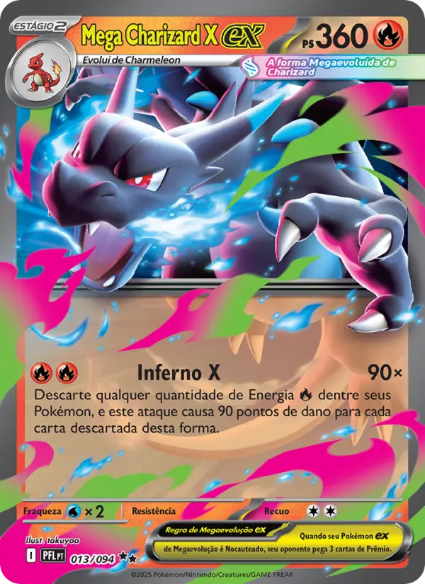Mega Charizard X ex – Pokémon TCG