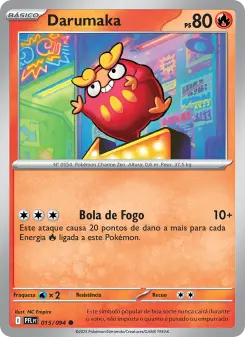 Darumaka – Carta Pokémon TCG