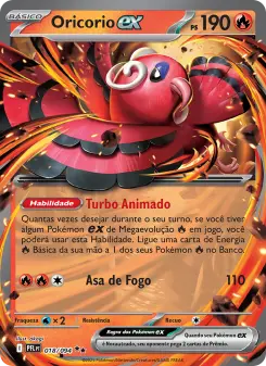 Oricorio ex – Carta Pokémon TCG
