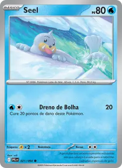 Seel – Carta Pokémon TCG