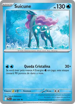 Suicune – Carta Pokémon TCG