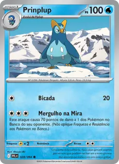 Prinplup – Carta Pokémon TCG