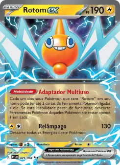 Rotom ex – Carta Pokémon TCG