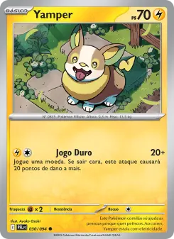 Yamper – Carta Pokémon TCG