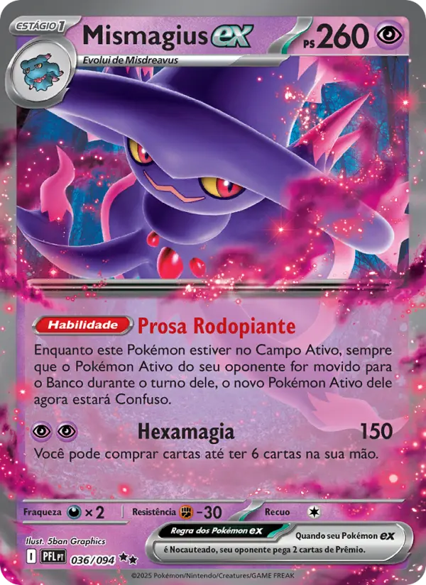 Mismagius ex – Pokémon TCG