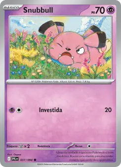 Snubbull – Carta Pokémon TCG