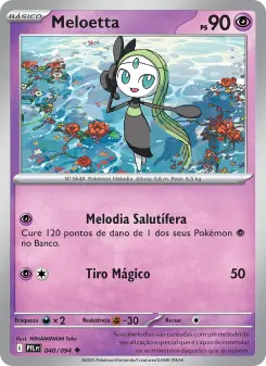 Meloetta – Carta Pokémon TCG