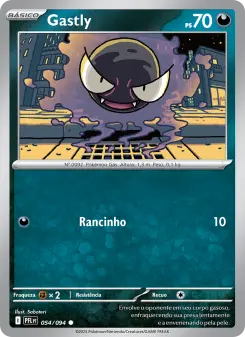 Gastly – Carta Pokémon TCG