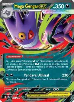 Mega Gengar ex – Carta Pokémon TCG