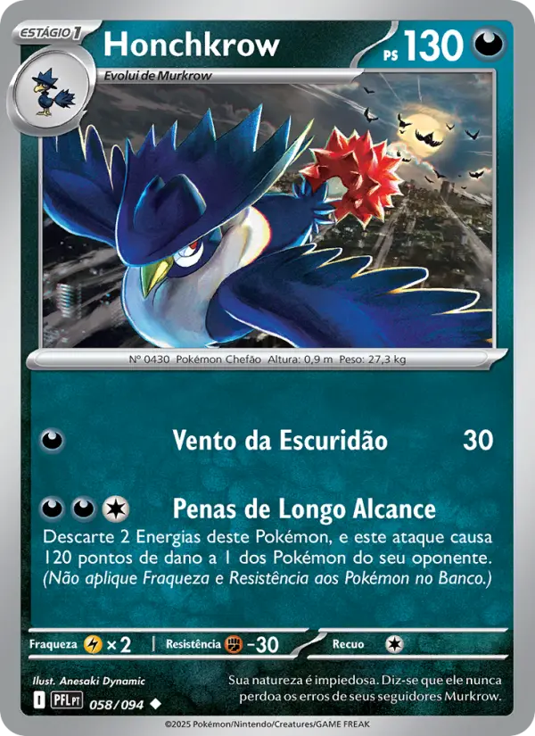 Honchkrow – Pokémon TCG