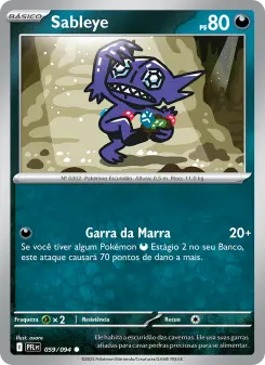 Sableye – Carta Pokémon TCG