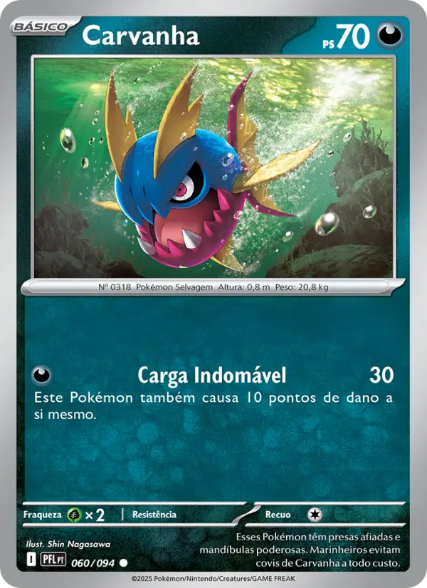 Carvanha – Pokémon TCG