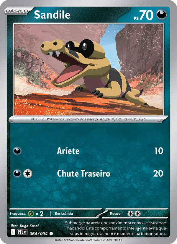Sandile – Pokémon TCG