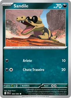 Sandile – Carta Pokémon TCG