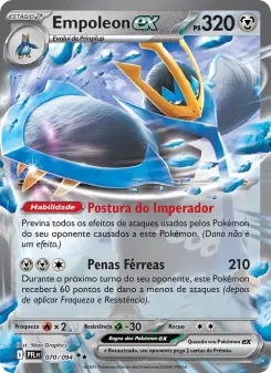 Empoleon ex – Carta Pokémon TCG