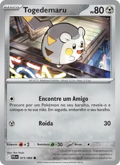 Togedemaru – Carta Pokémon TCG