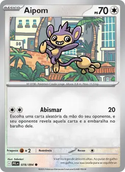 Aipom – Carta Pokémon TCG