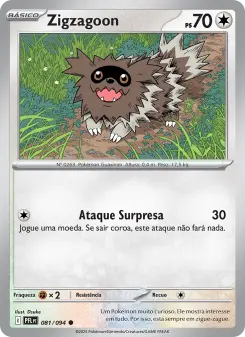 Zigzagoon – Carta Pokémon TCG