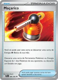 Maçarico – Carta Pokémon TCG