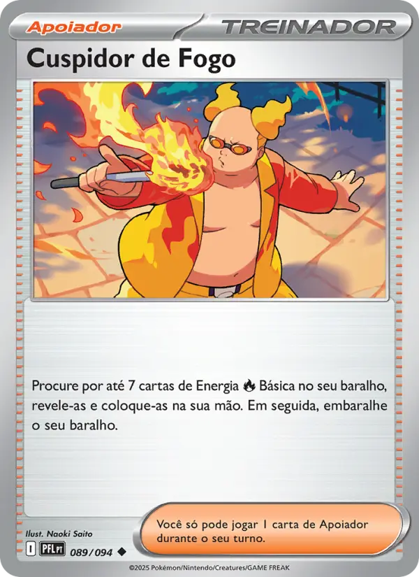 Cuspidor de Fogo – Pokémon TCG