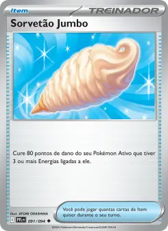 Sorvetão Jumbo – Carta Pokémon TCG