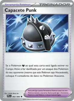 Capacete Punk – Carta Pokémon TCG