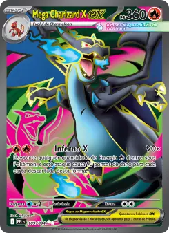 Mega Charizard X ex – Carta Pokémon TCG
