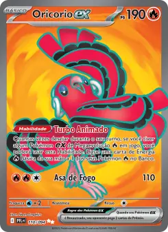 Oricorio ex – Carta Pokémon TCG