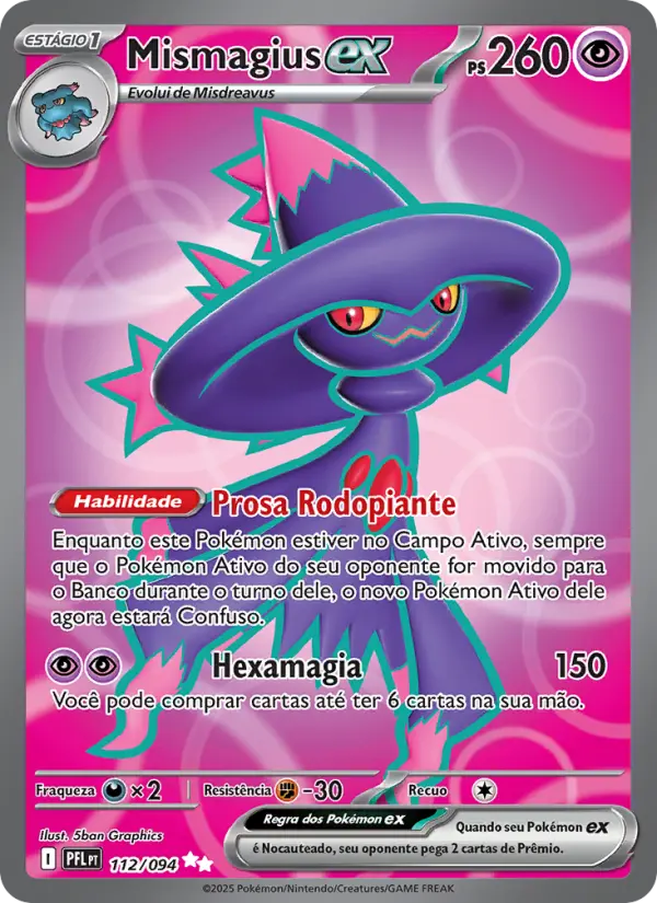 Mismagius ex – Pokémon TCG