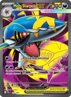 Mega Sharpedo ex – Carta Pokémon TCG