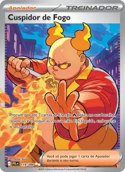 Cuspidor de Fogo – Carta Pokémon TCG