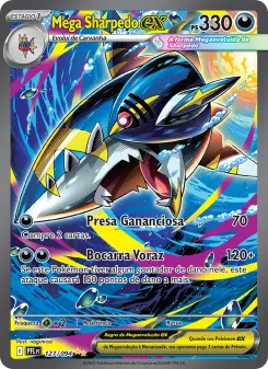 Mega Sharpedo ex – Carta Pokémon TCG