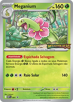 Meganium – Carta Pokémon TCG